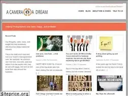 Sites similar to acameraandadream.com