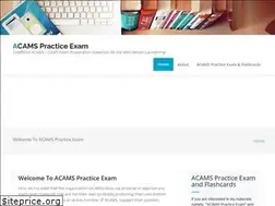 Sites similar to acamspracticeexam.com