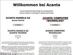 Sites similar to acanta.ch