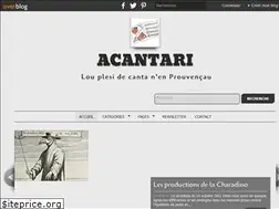 Sites similar to acantari.overblog.com