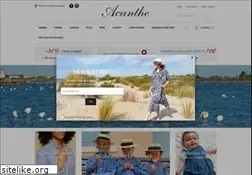 Sites similar to acanthe-paris.com