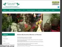 Sites similar to acanthusbloemen.com