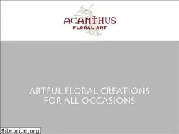 Sites similar to acanthusfloralart.com