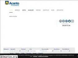 Sites similar to acantoinmobiliaria.com