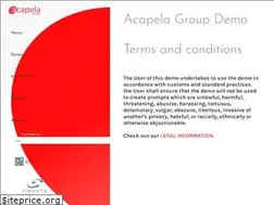 Sites similar to acapela-kiosk.com