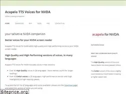 Sites similar to acapela-nvda.com