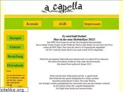 Sites similar to acapella-stempel.de