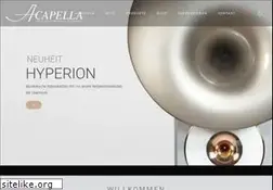 Sites similar to acapella.de