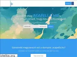 Sites similar to acapella.hu