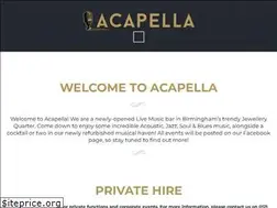 Sites similar to acapellabirmingham.co.uk