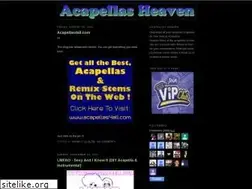 Sites similar to acapellasheaven.blogspot.com