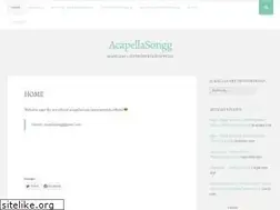 Sites similar to acapellasongg.wordpress.com