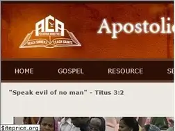 Sites similar to acaperamburministries.org