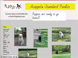 Sites similar to acappelastandardpoodles.com