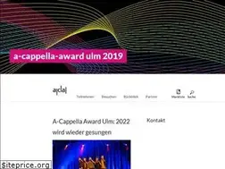 Sites similar to acappellaaward-ulm.de