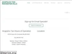 Sites similar to acapulcotanrochesterhills.com