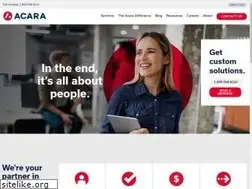Sites similar to acarasolutions.com