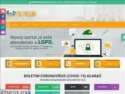 Sites similar to acarau.ce.gov.br