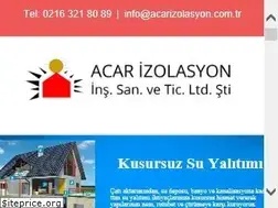 Sites similar to acarizolasyon.com.tr