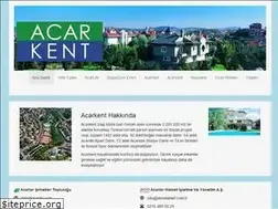 Sites similar to acarkent.net