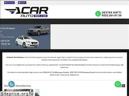 Sites similar to acarotokiralama.com