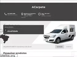 Sites similar to acarpete.com.br