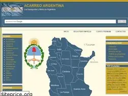 Sites similar to acarreoargentina.com