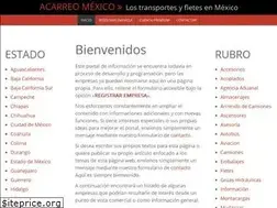 Sites similar to acarreomexico.com
