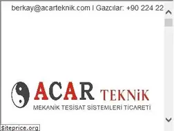 Sites similar to acarteknik.com