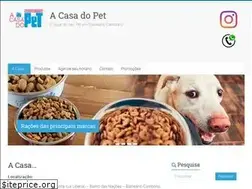 Sites similar to acasadopet.com.br