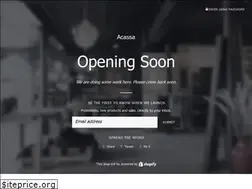 Sites similar to acassa.co.uk