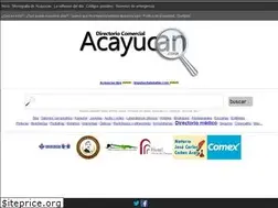 Sites similar to acayucan.com