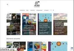 Sites similar to acbd.fr