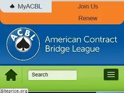 Sites similar to acbl.org