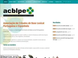 Sites similar to acblpe.com