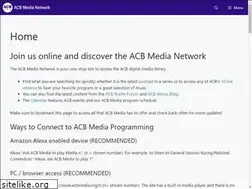 Sites similar to acbmedia.org