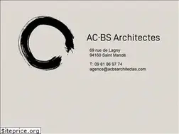 Sites similar to acbsarchitectes.com