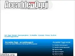 Sites similar to accaddeoggi.it