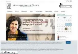 Sites similar to accademiadellacrusca.it