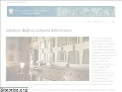 Sites similar to accademicidellacrusca.org