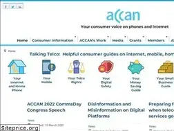 Sites similar to accan.org.au