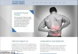 Sites similar to acceleratephysicaltherapy.com