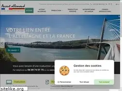 Sites similar to accentallemand.fr