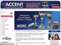 Sites similar to accentrubberstamps.com.au