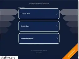 Sites similar to acceptancerentals.com