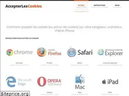 Sites similar to accepterlescookies.com