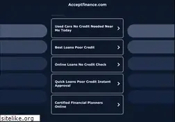 Sites similar to acceptfinance.com