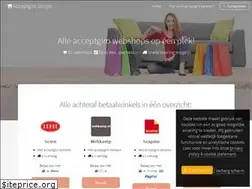 Sites similar to acceptgiro-shops.nl
