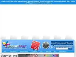 Sites similar to acceptprint.com