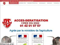 Sites similar to acces-deratisation.fr